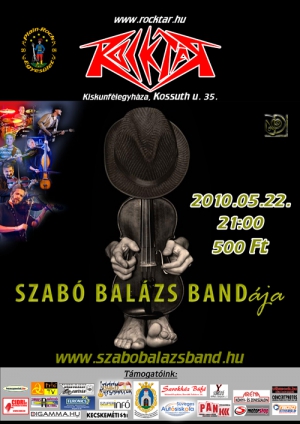 2010. 05. 22: Szabó Balázs Band