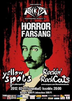 2012. 02. 11: Rockin Rock Cats + Yellow Spots